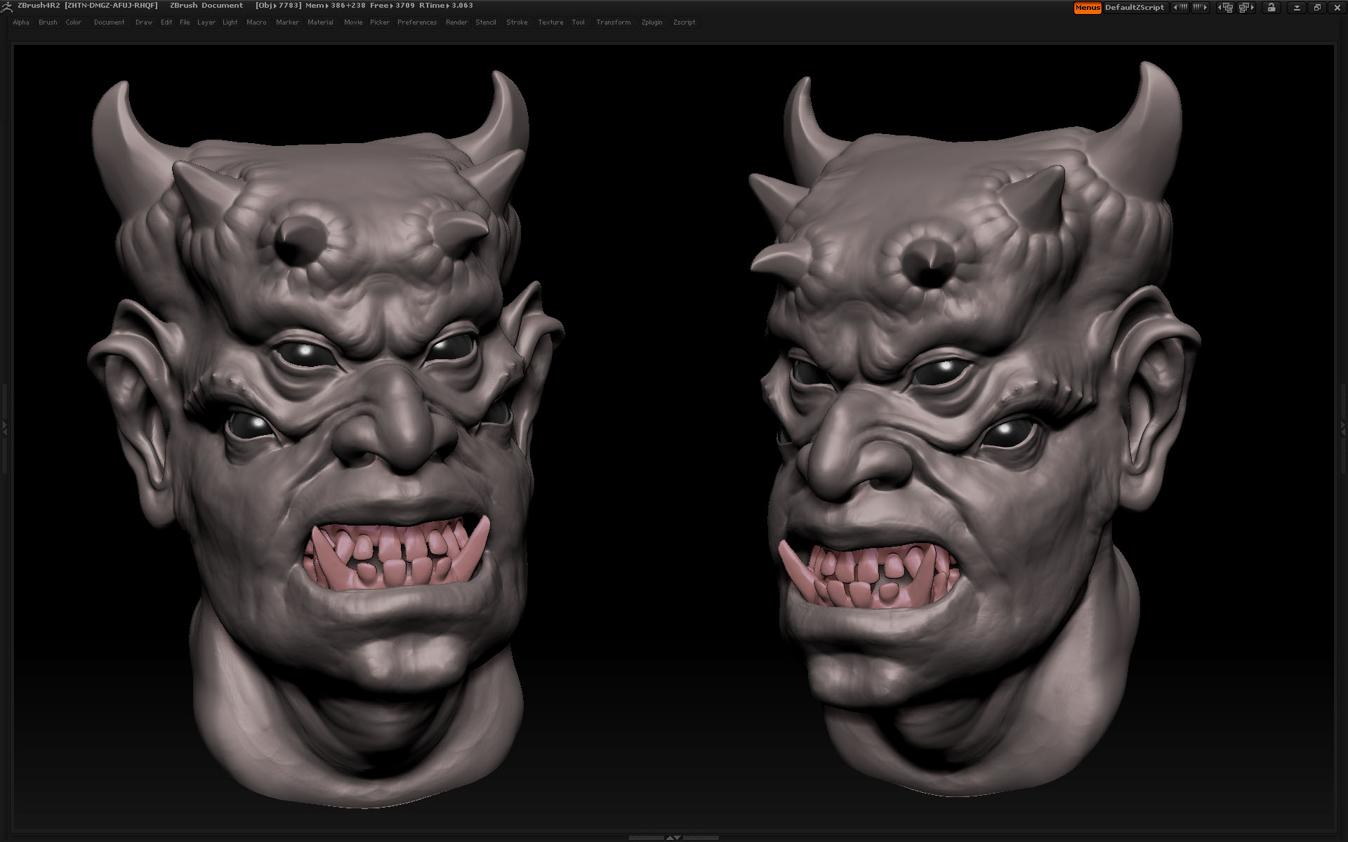 Zbrush 受肉塾