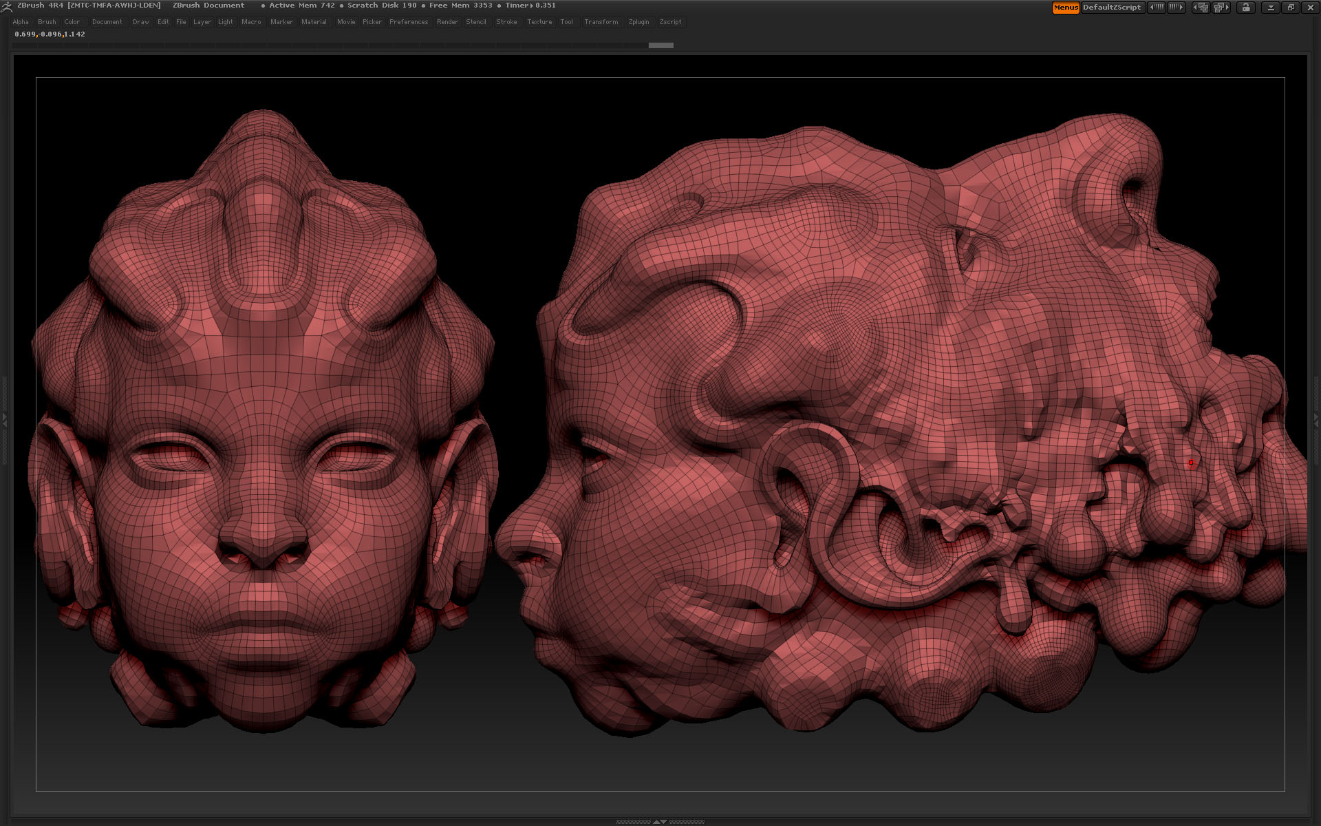 Zbrush 受肉塾